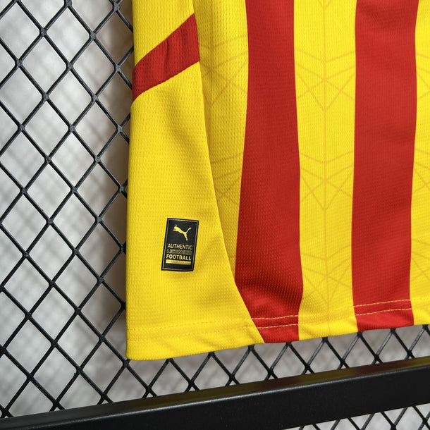 24/25 RC Lens Home Football Jersey Kids Size 1:1 Thai Quality