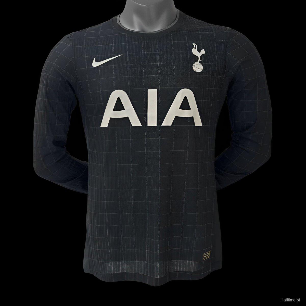 Player Version 25/26 Tottenham Hotspur Away Navy Long Sleeve Jersey 1:1 Thai quality
