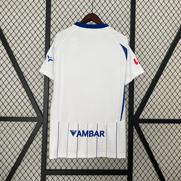 24/25 Real Zaragoza Home Football Jersey 1:1 Thai Quality