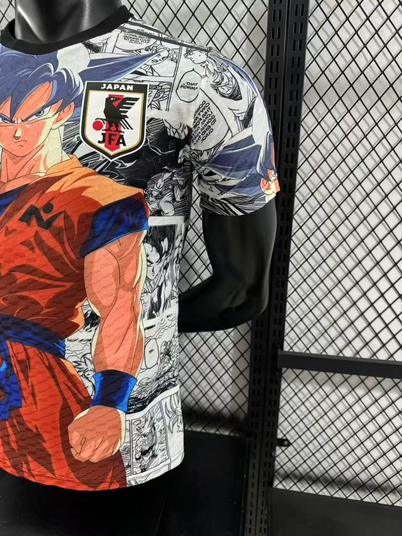 Player version 25/26 Japan Dragon Ball Silver-Haired Goku Special Edition Jersey 1:1 Thai quality