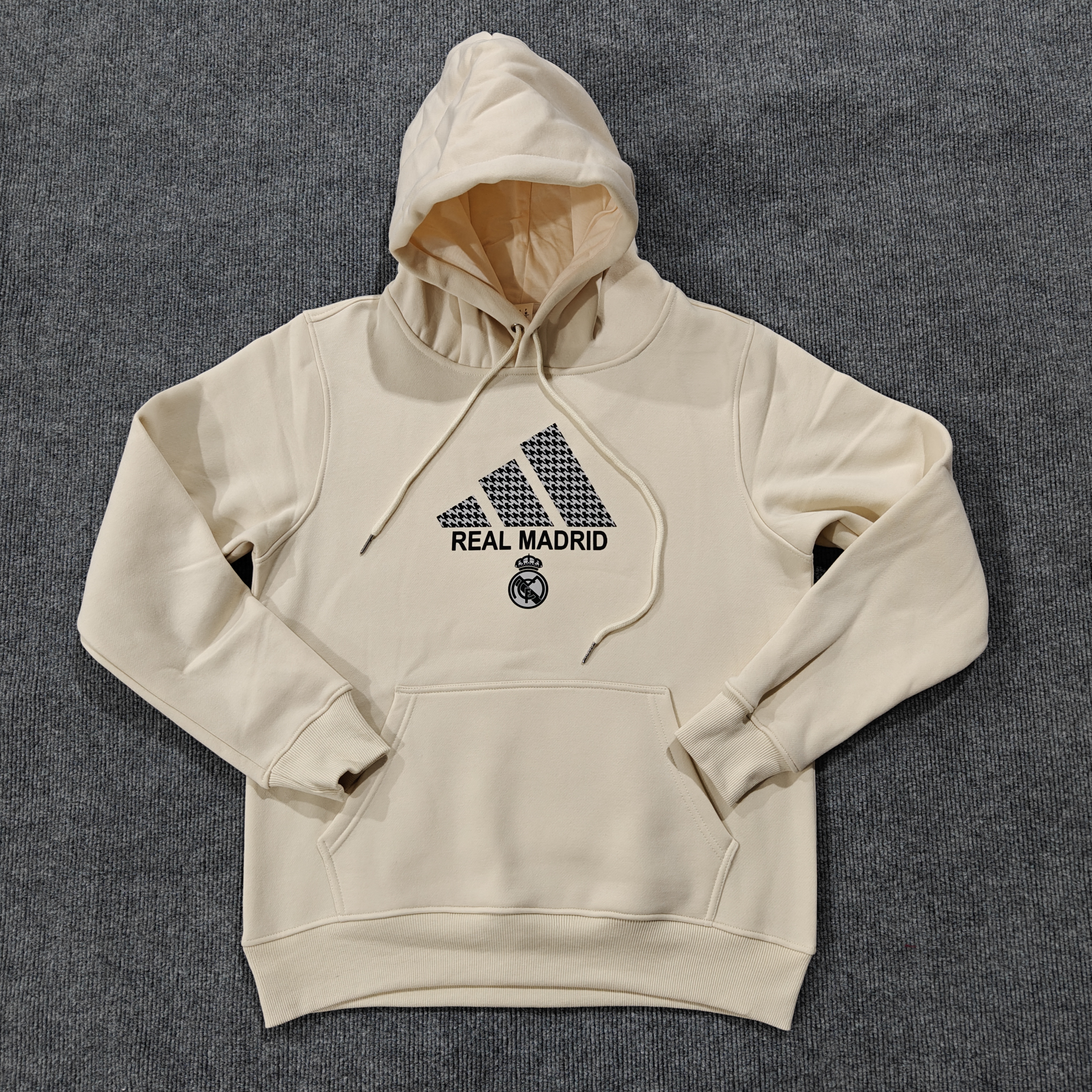 24/25 Real Madrid Home Apricot Hoodie 1:1 Thai quality