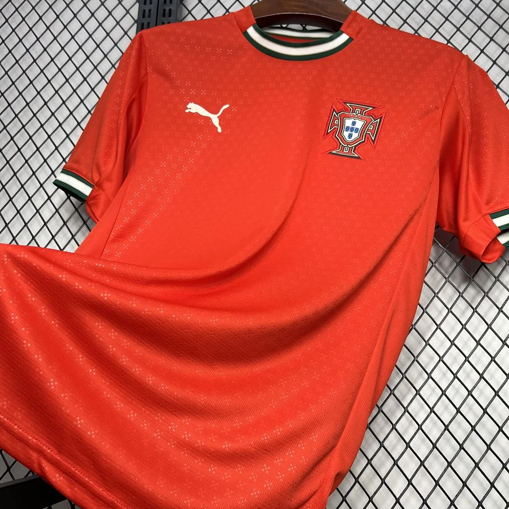 25/26  Portugal Home Jersey 1:1 Thai Quality