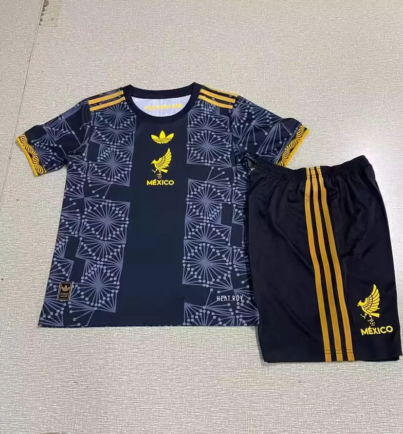 Kids Size Mexico 2025 Gold Cup Kit 1:1 Thai Quality