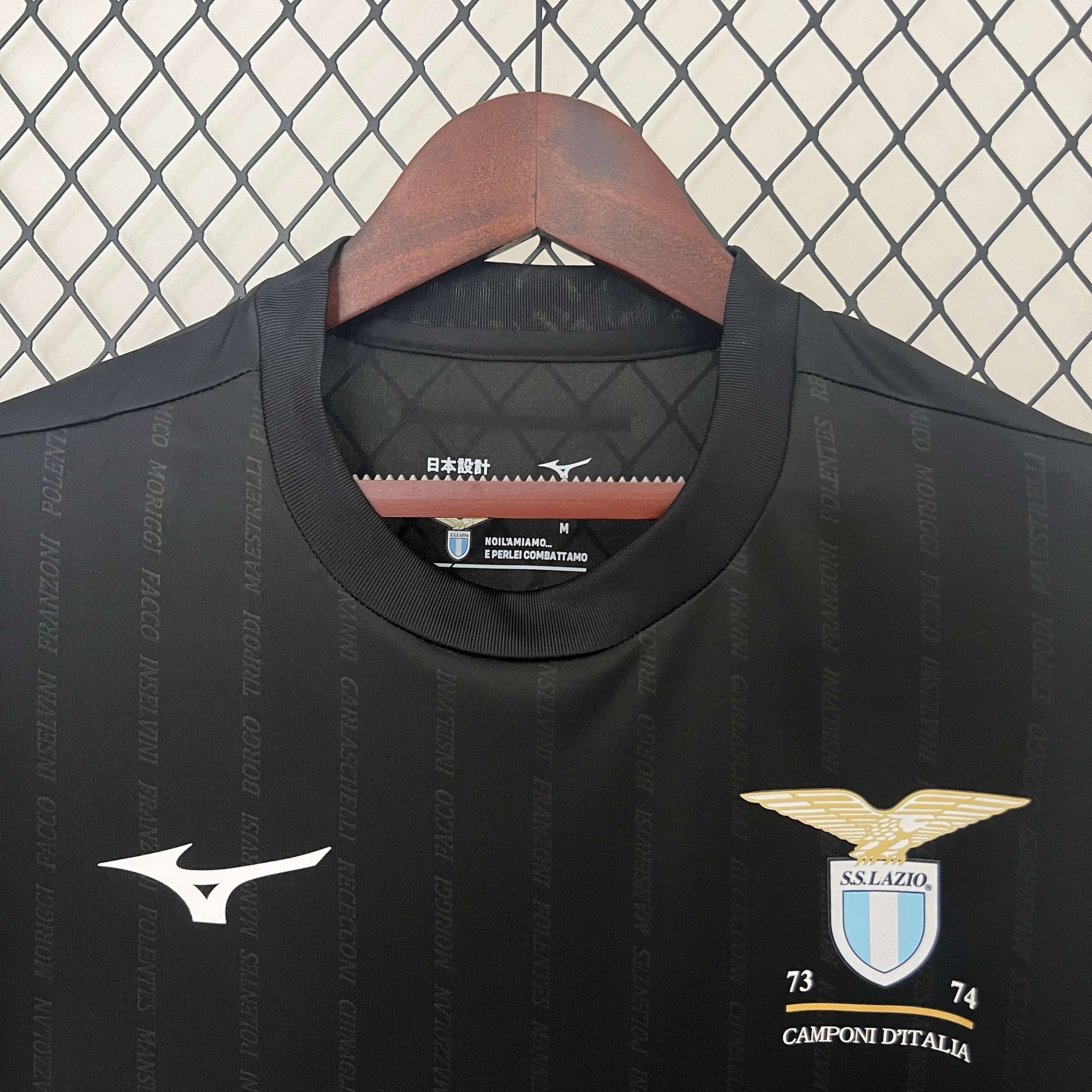 Lazio 24/25 50th Anniversary Black Kit 1:1 Thai Quality