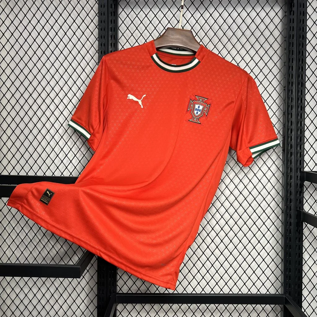25/26  Portugal Home Jersey 1:1 Thai Quality