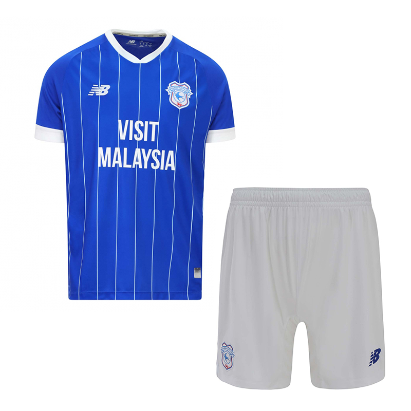 25/26 Cardiff City Home Jersey and Shorts Set