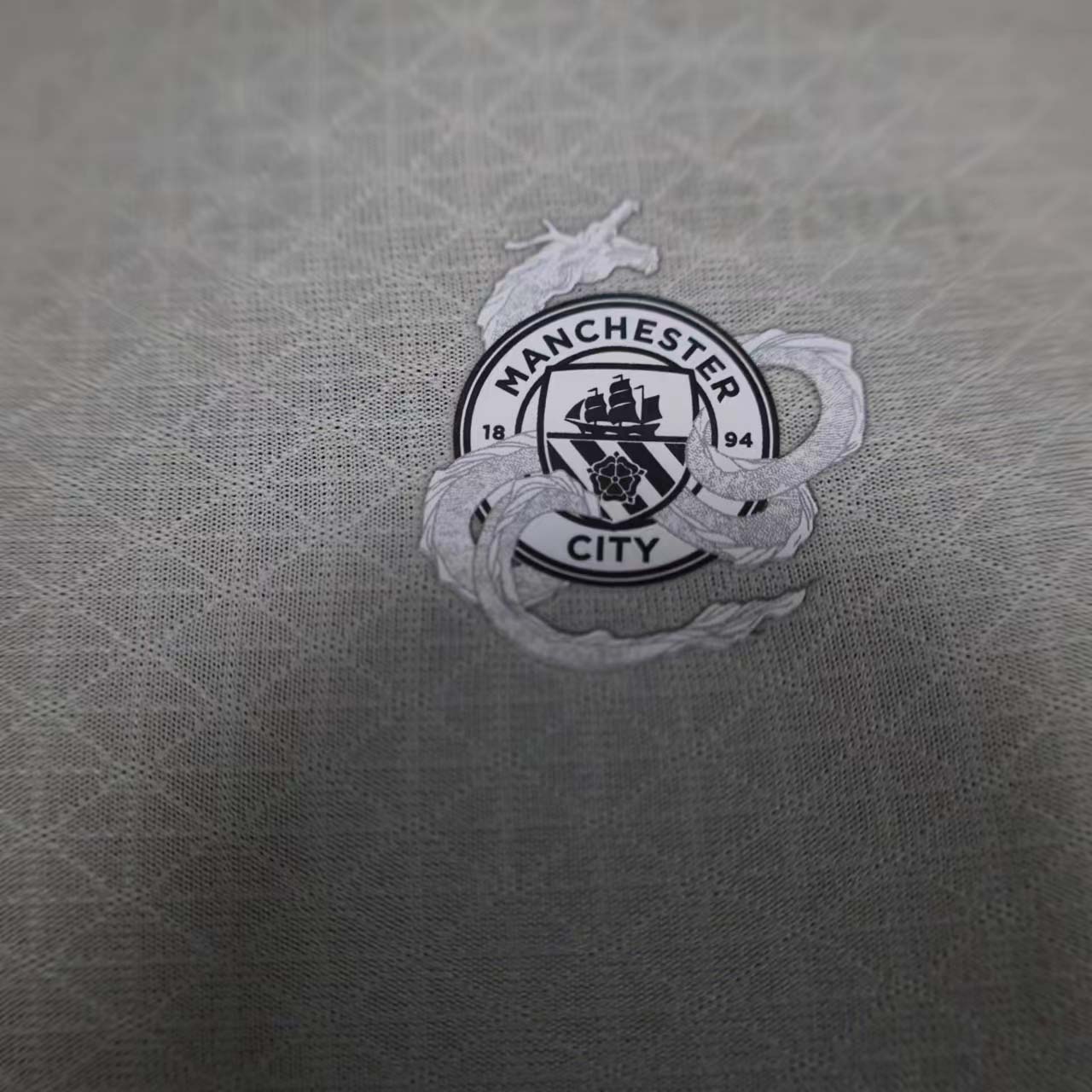 2023/2024 Player Version MCFC Special Edition Grey Football Shirt 1:1 Thai Quality