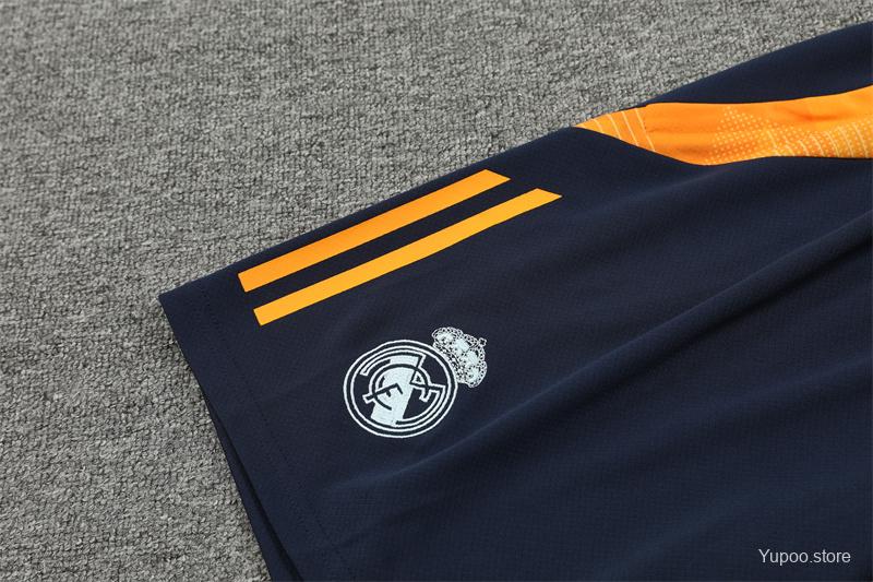 24/25 Real Madrid White Short Sleeve Jersey+Shorts  1:1 Thai quality