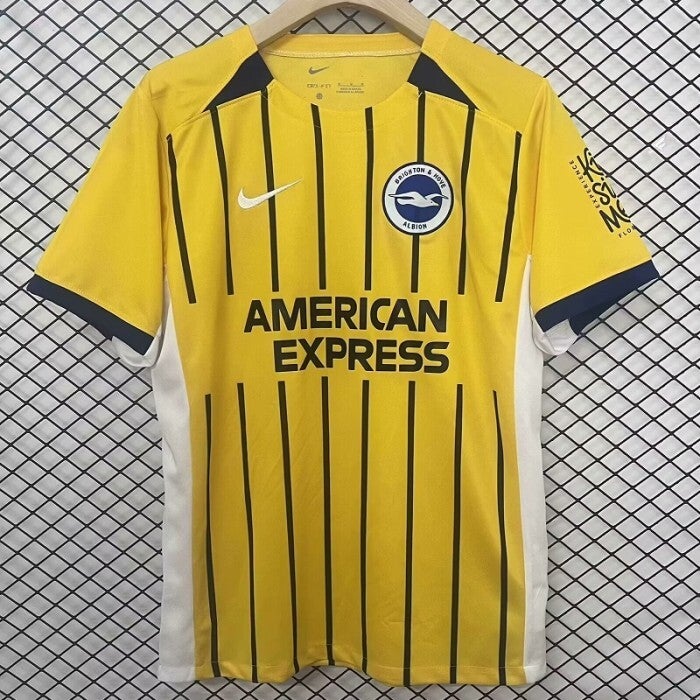 24/25 Brighton Hove Albion Away Yellow Jersey 1:1 Thai Quality