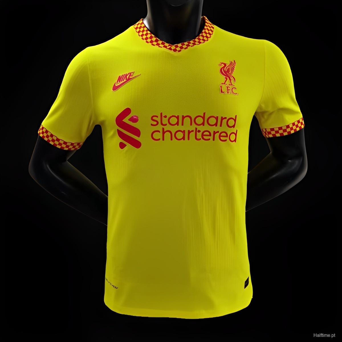 21/22 Retro LFC Third Football Shirt 1:1 Thai Quality