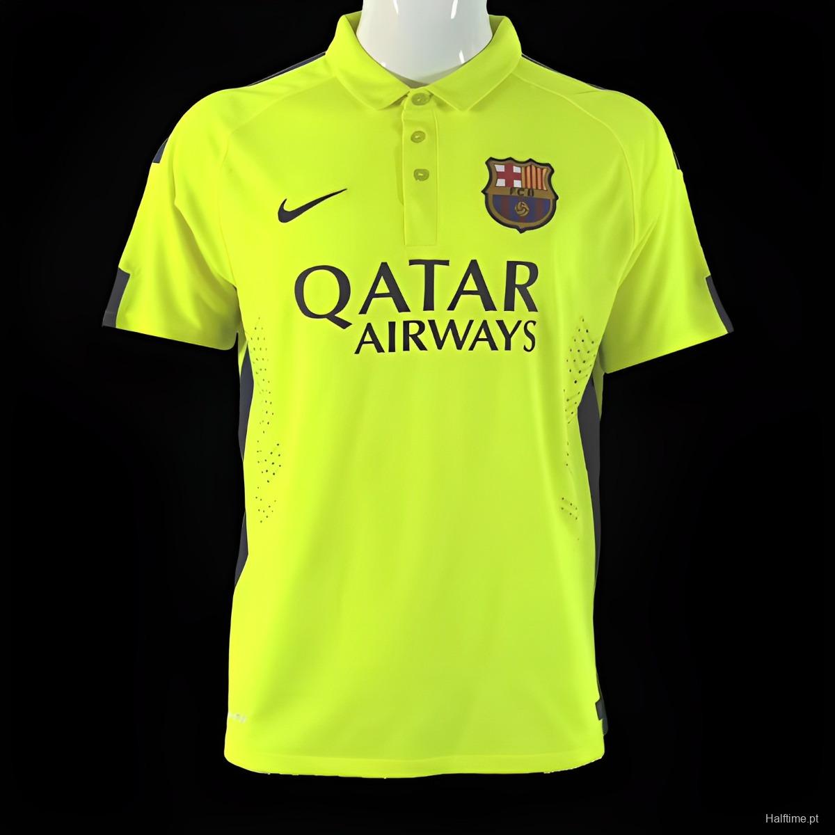 14/15 Retro Barcelona Third Football Shirt 1:1 Thai Quality