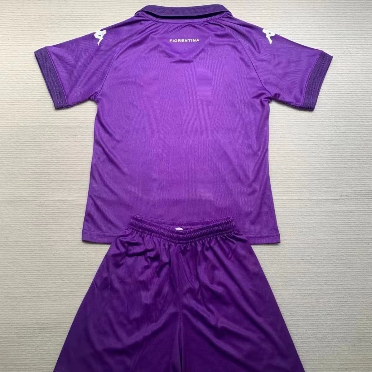 Kids 2024/2025 Fiorentina Home Soccer Jersey 1:1 Thai Quality