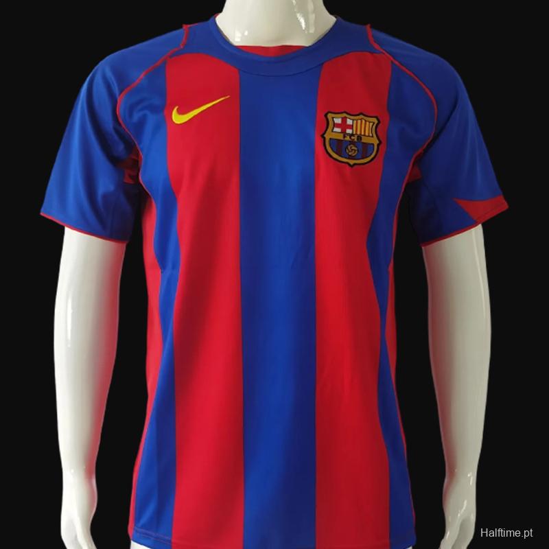 04/05 Retro Barcelona Home Football Shirt 1:1 Thai Quality