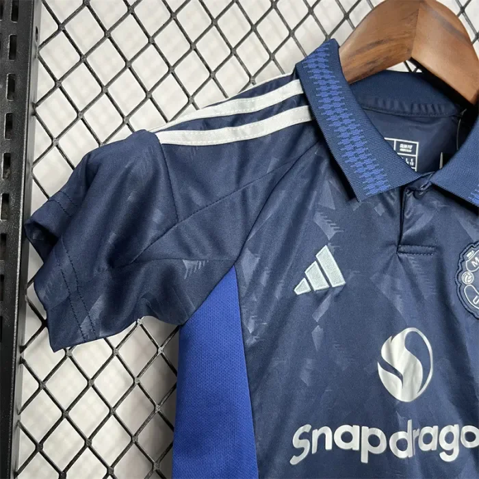 2024/2025 Man Utd Away Football Shirt 1:1 Thai Quality Kids Size
