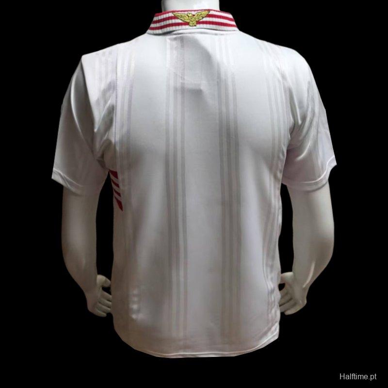 Retro 97/99 Benfica Away White Jersey 1:1 Thai Quality