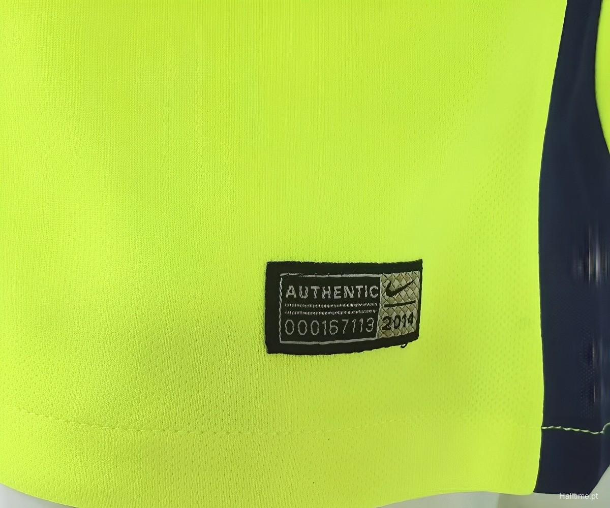 14/15 Retro Barcelona Third Football Shirt 1:1 Thai Quality