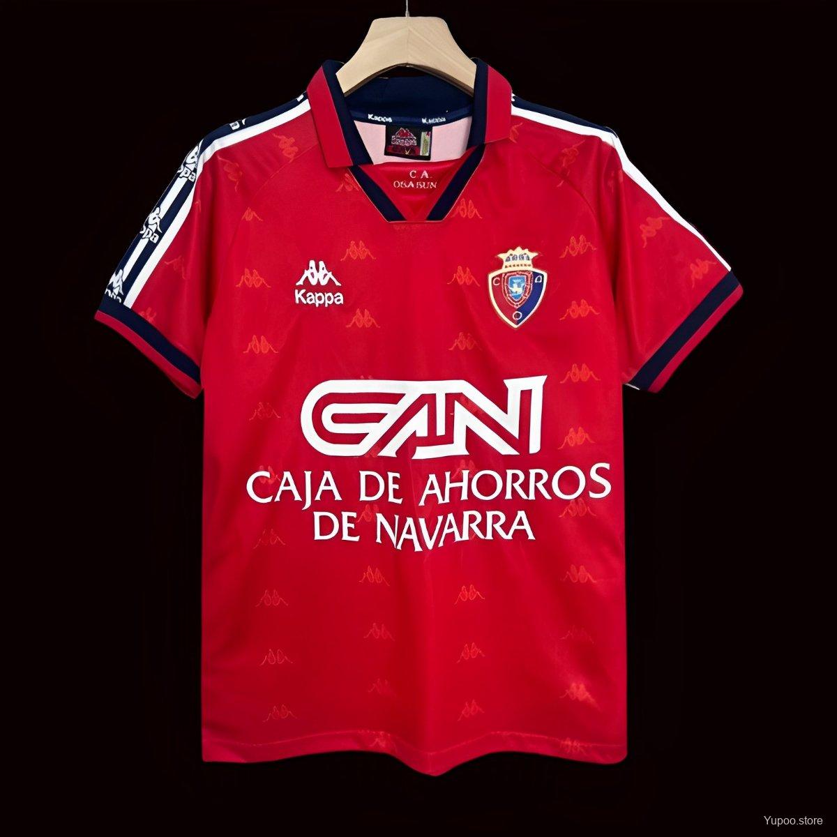 Retro 97/98 Osasuna Home Jersey 1:1 Thai Quality