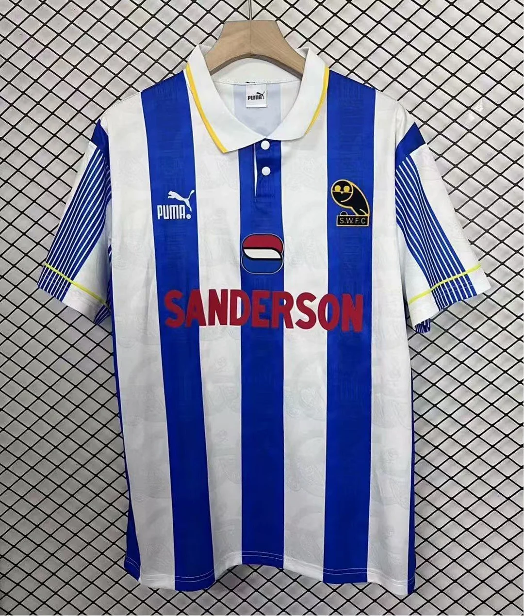 Retro 1994/95 Sheffield Wednesday Home Shirt1:1 Thai quality