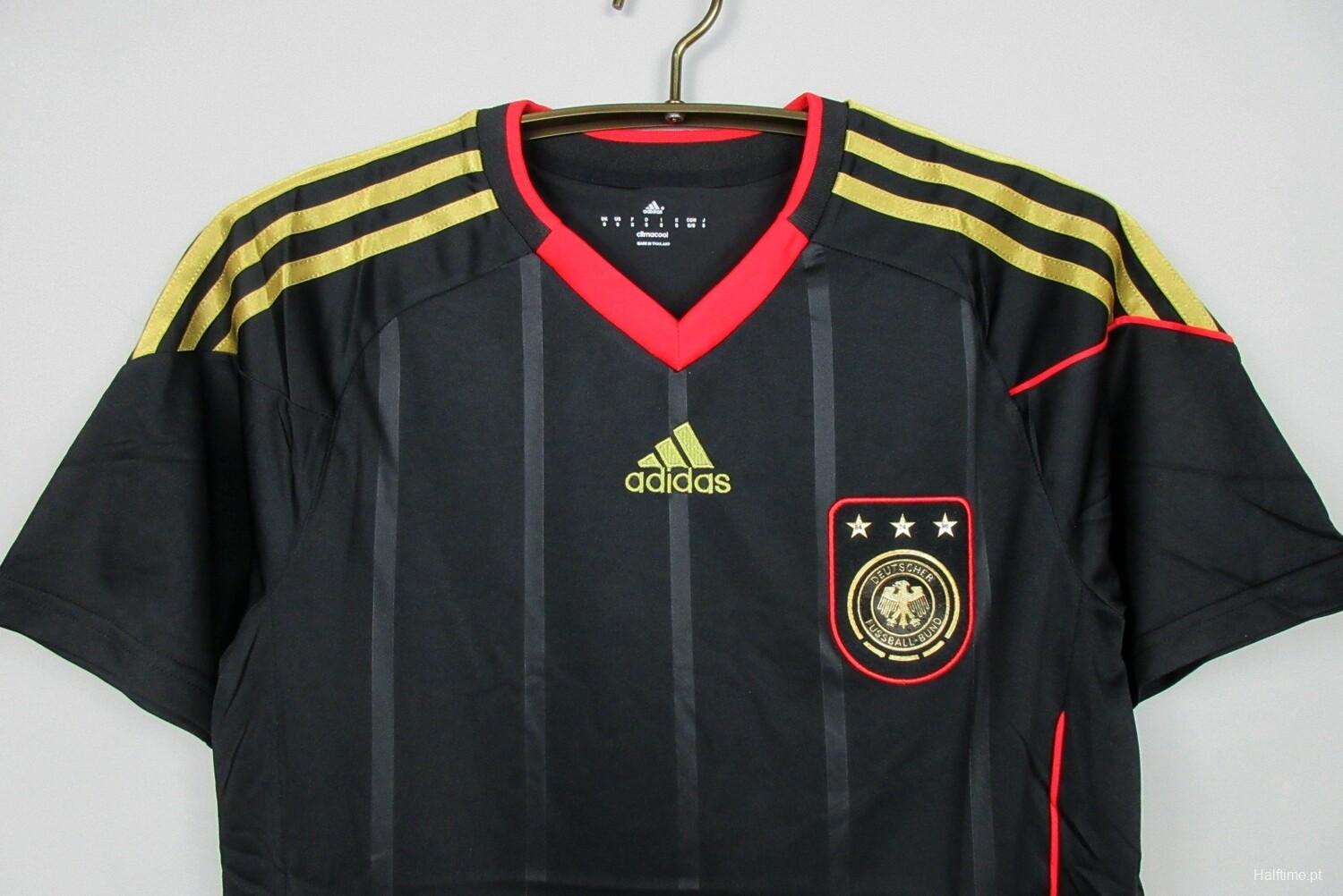 Retro 2010 Germany Away Black Jersey 1:1 Thai quality