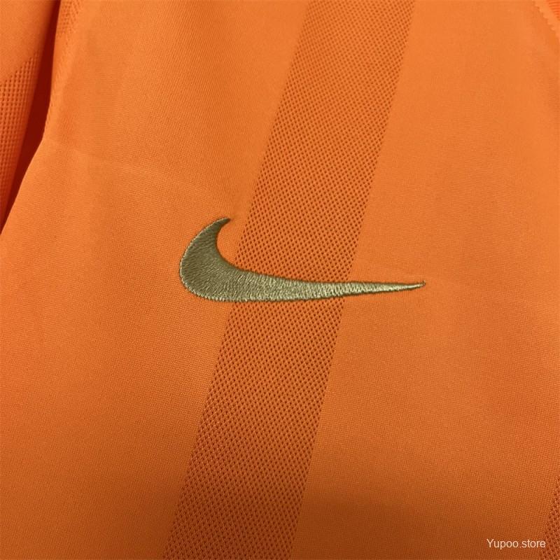 2010 Retro Corinthians Goalkeeper Orange Jersey 1:1 Thai Quality