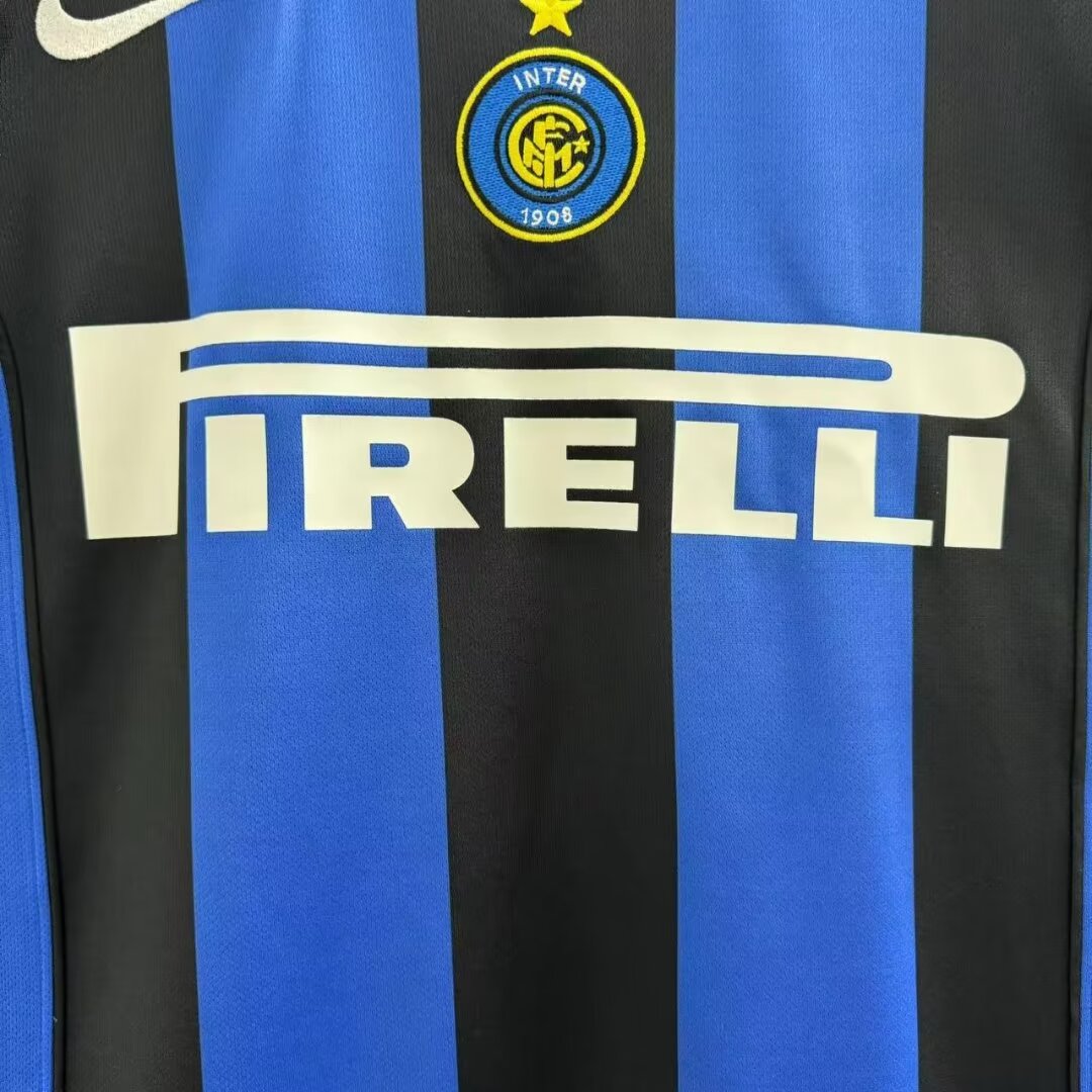 2004-05 Retro Inter Milan Home Football Jersey 1:1 Thai Quality
