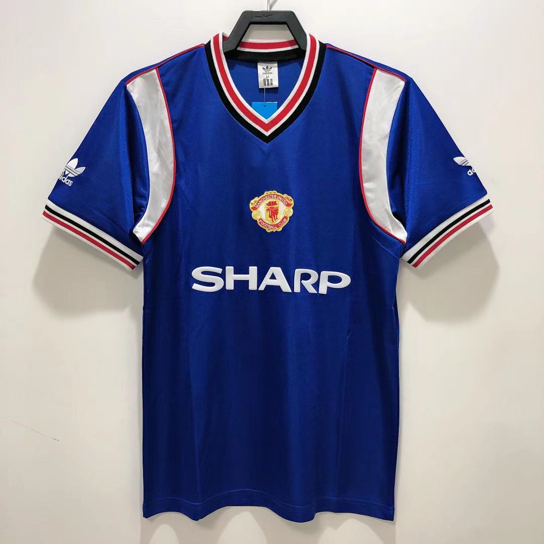 1985 Retro Manchester United Away Football Jersey 1:1 Thai Quality