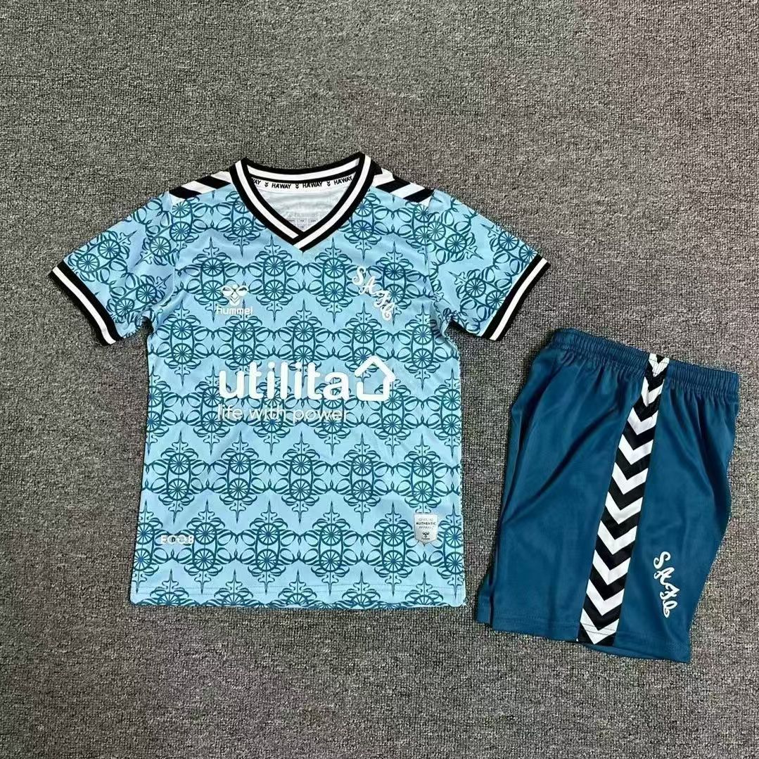 2024/2025 Sunderland Third Football Shirt 1:1 Thai Quality Kids Size