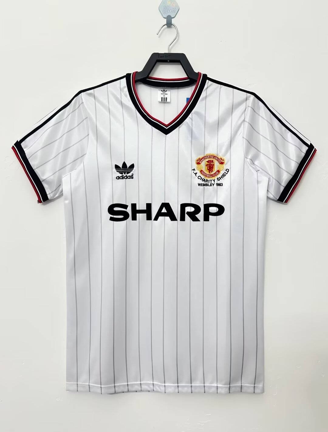 1983 Retro Manchester United Away Football Jersey 1:1 Thai Quality