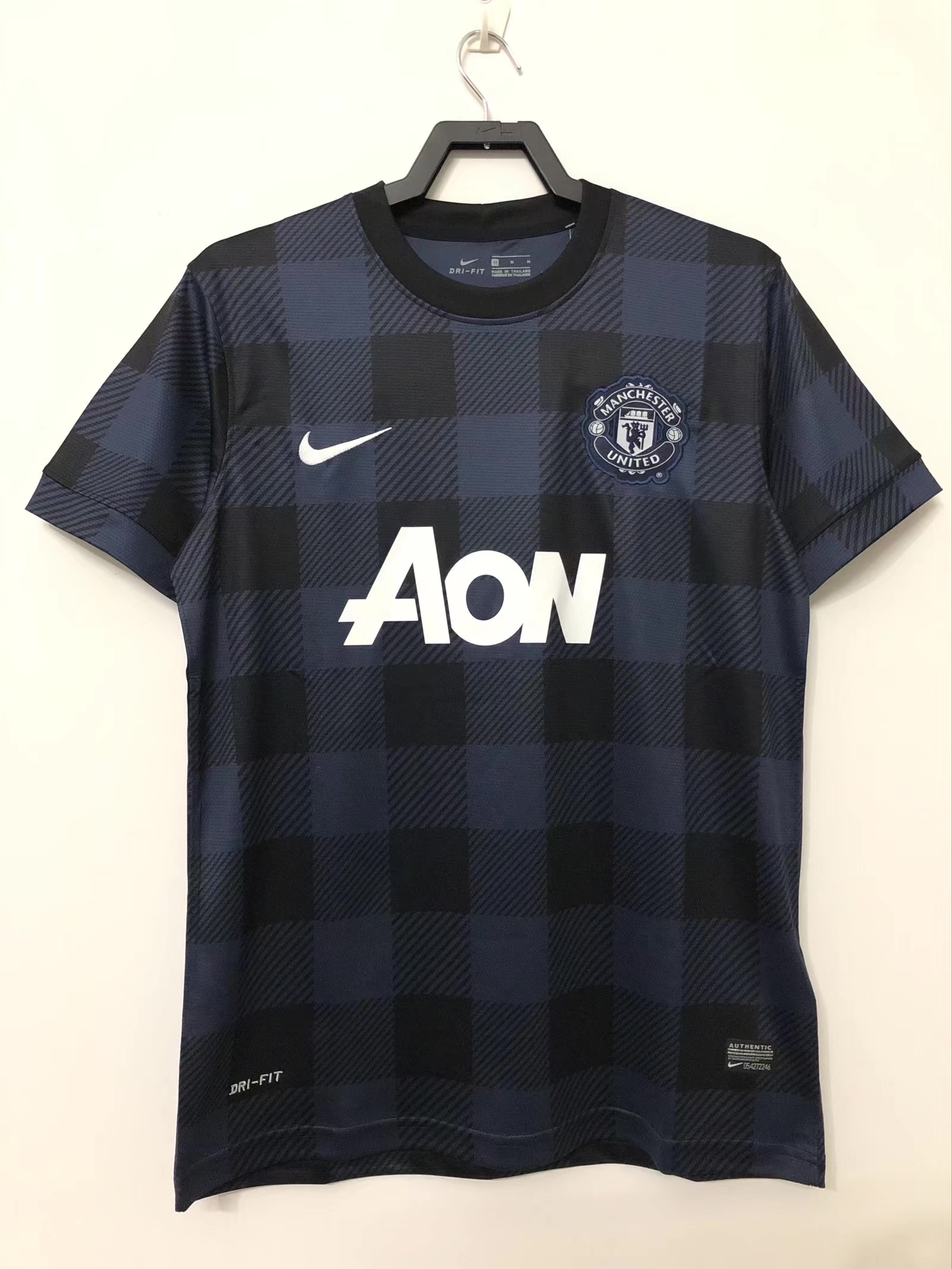 13/14 Retro Manchester United Black Football Jersey 1:1 Thai Quality