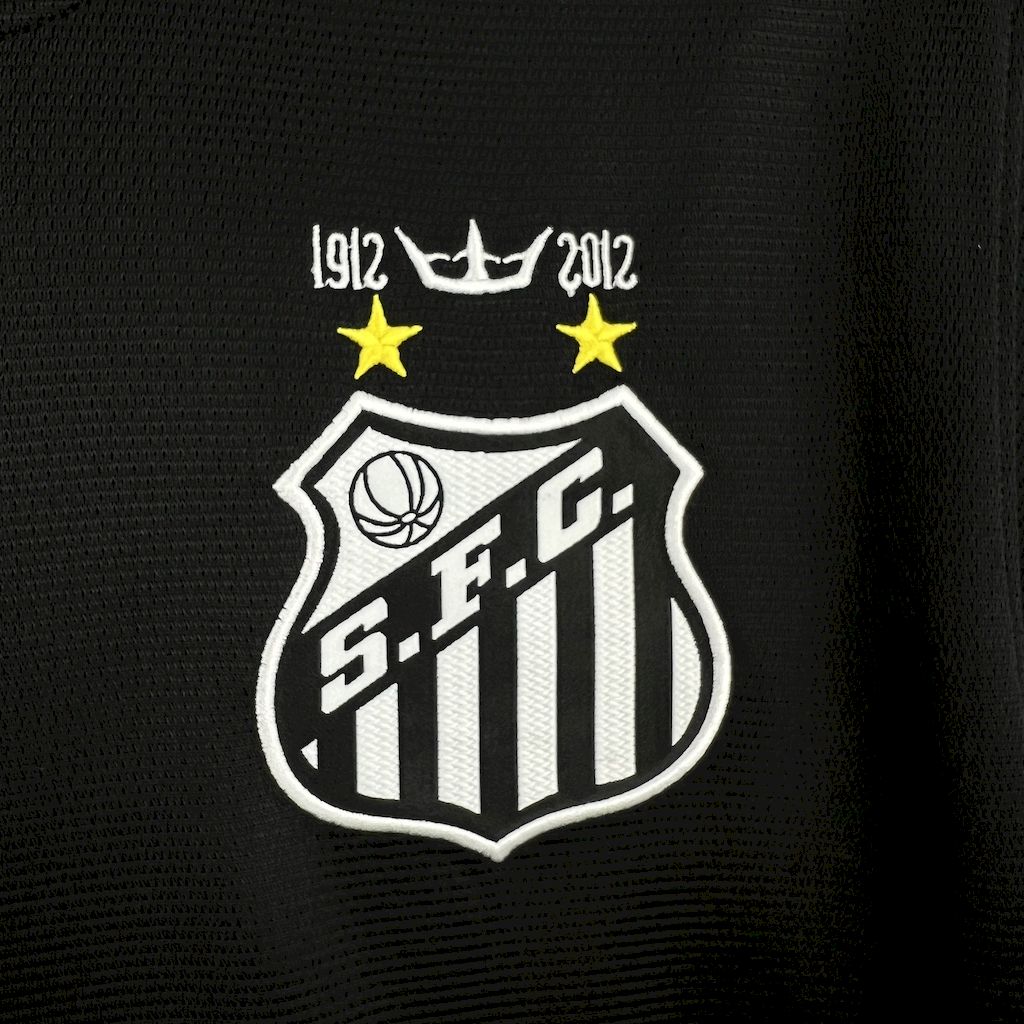 Santos 2011/12 Black Retro Jersey