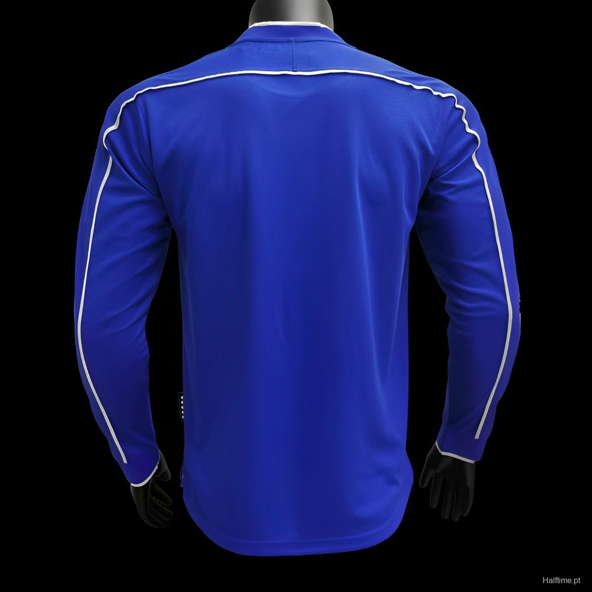 Retro 1998 Brazil Away Long Sleeve Jersey 1:1 Thai Quality