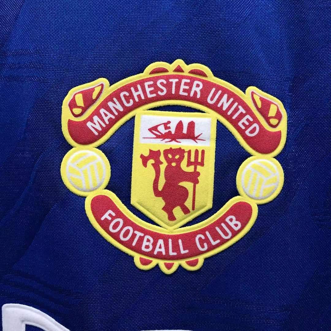 1986-88 Retro Manchester United Away Football Jersey 1:1 Thai Quality