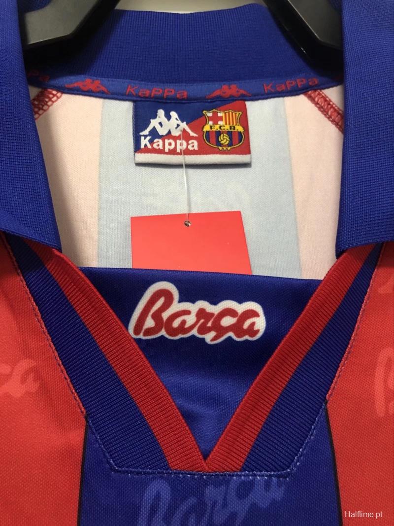96/97 Retro Barcelona Home Football Shirt 1:1 Thai Quality
