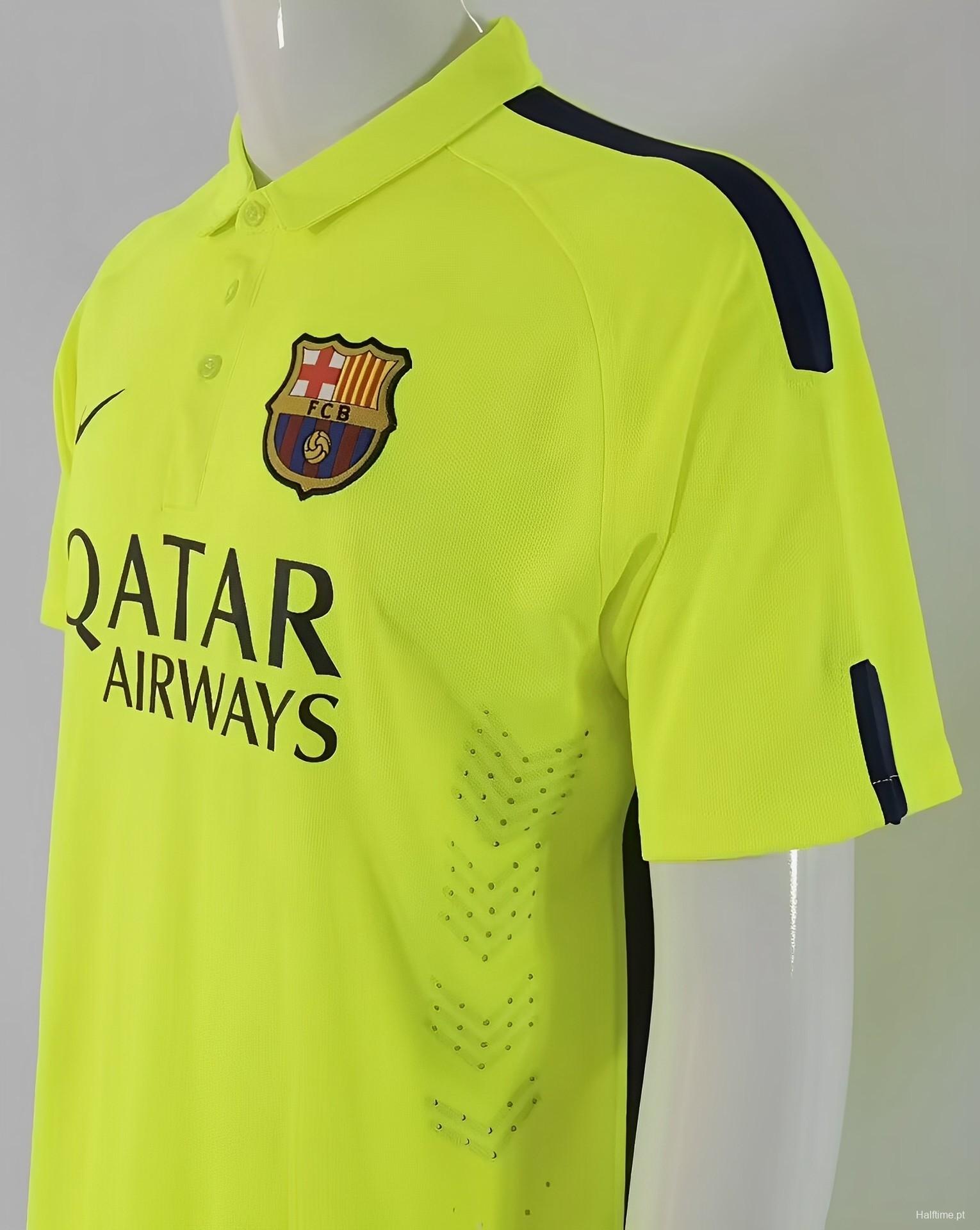 14/15 Retro Barcelona Third Football Shirt 1:1 Thai Quality
