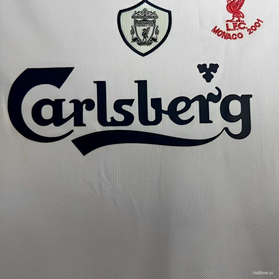01/02 Retro LFC Away Football Shirt 1:1 Thai Quality