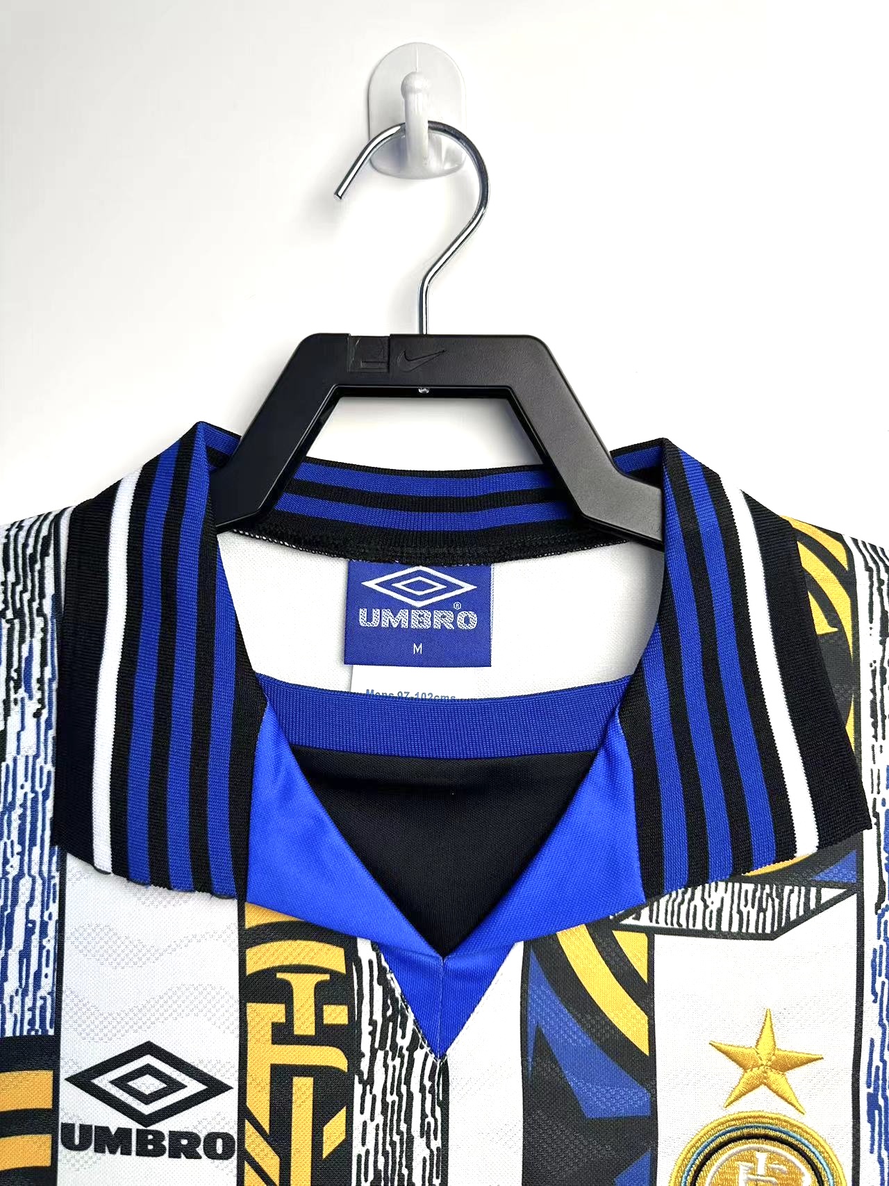 1995-96 Retro Inter Milan Away Football Jersey 1:1 Thai Quality