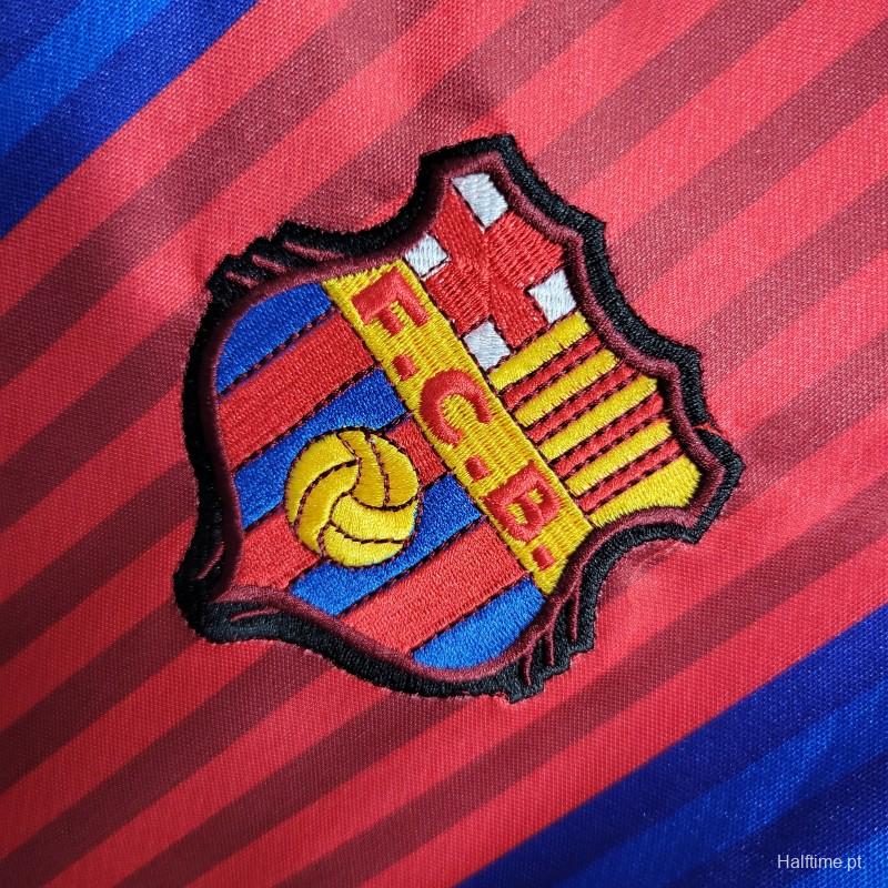 91/92 Retro Barcelona Home Football Shirt 1:1 Thai Quality