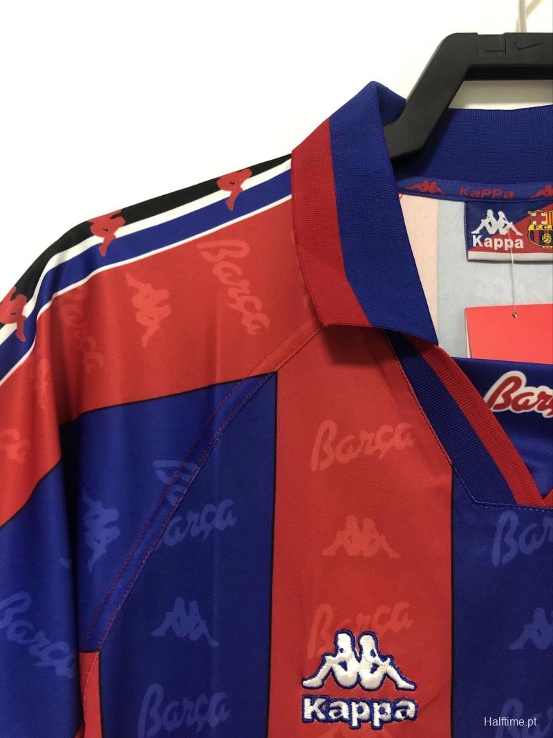 96/97 Retro Barcelona Home Football Shirt 1:1 Thai Quality