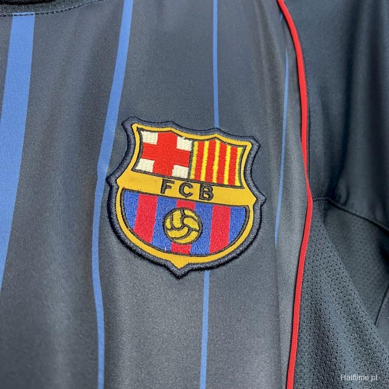 Retro 04/05 Barcelona Away Retro Shirt 1:1 Thai Quality