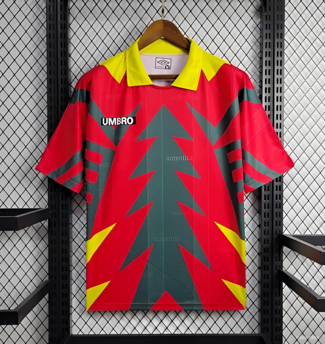 1998 Retro Mexico World Cup Goalkeeper Red Jersey