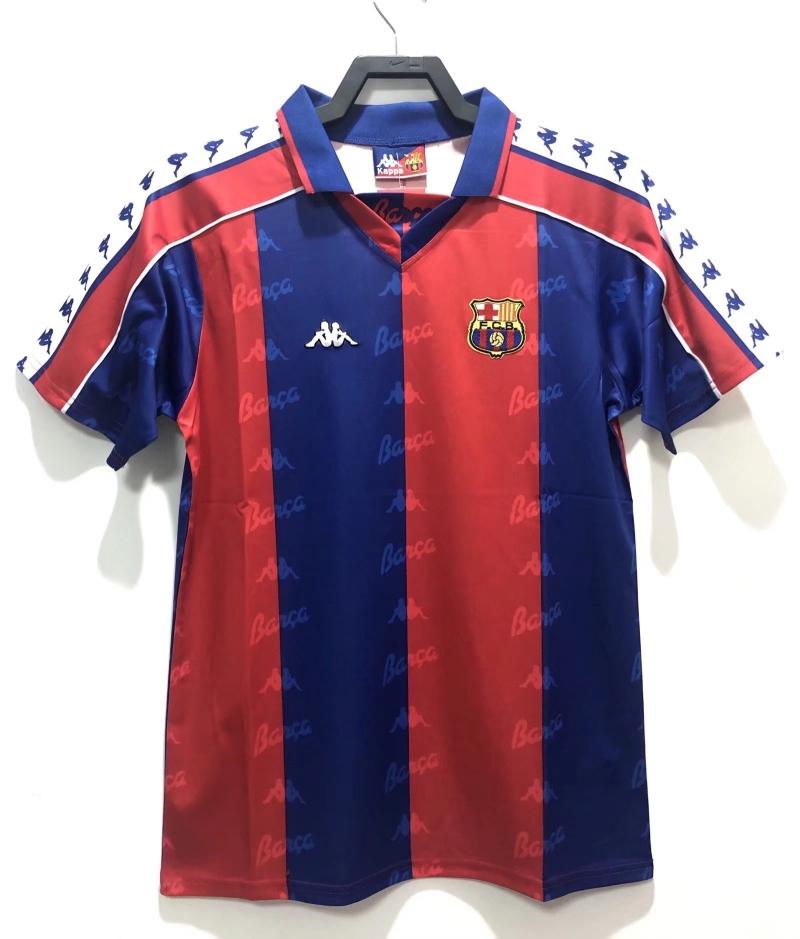 92/95 Retro Barcelona Home Football Shirt 1:1 Thai Quality