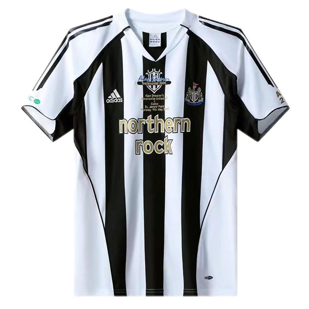 2006 Newcastle United Retro Home Shirt 'Alan Shearer's Testimonial' 1:1 Thai quality