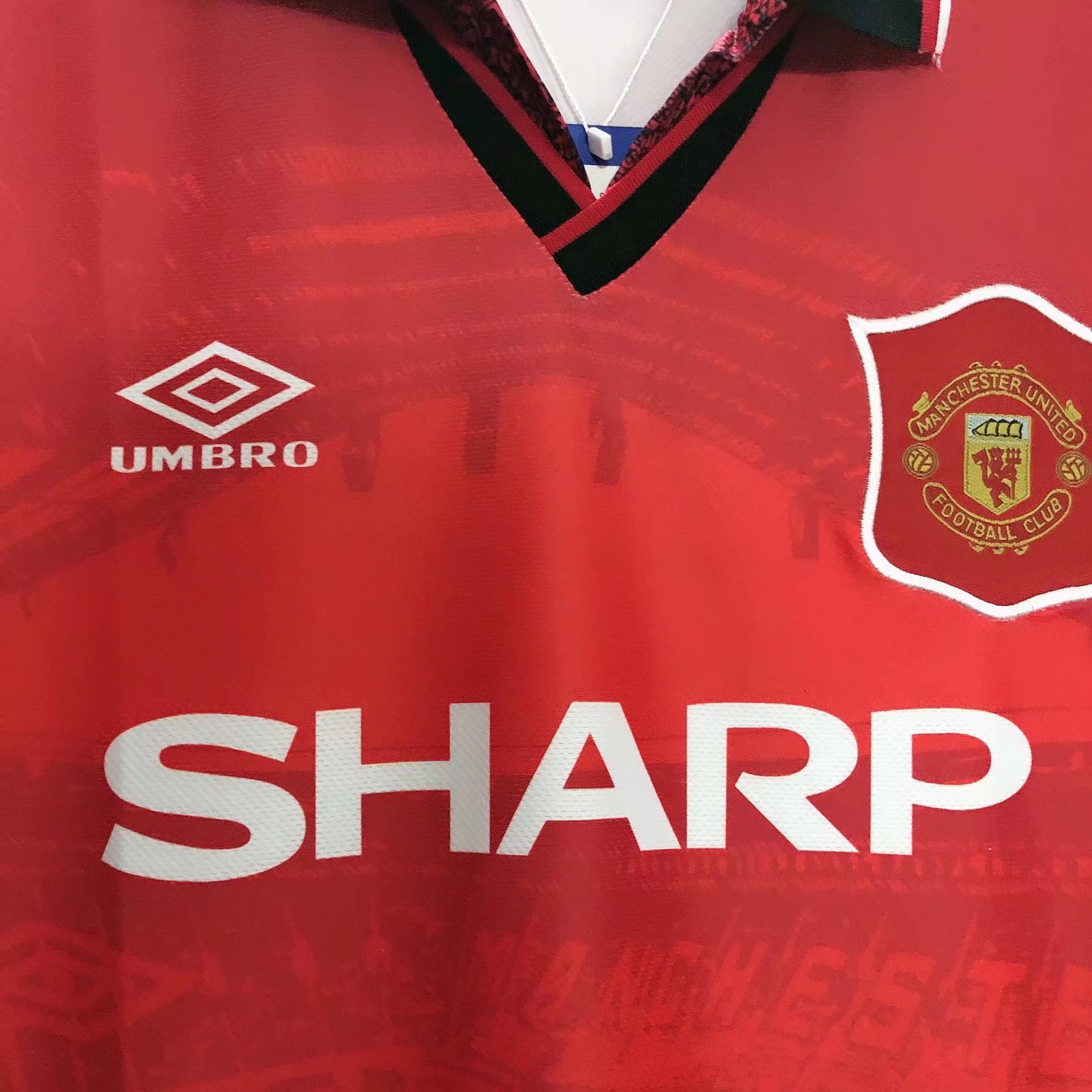 1994-1996 Retro Manchester United Home Football Jersey 1:1 Thai Quality