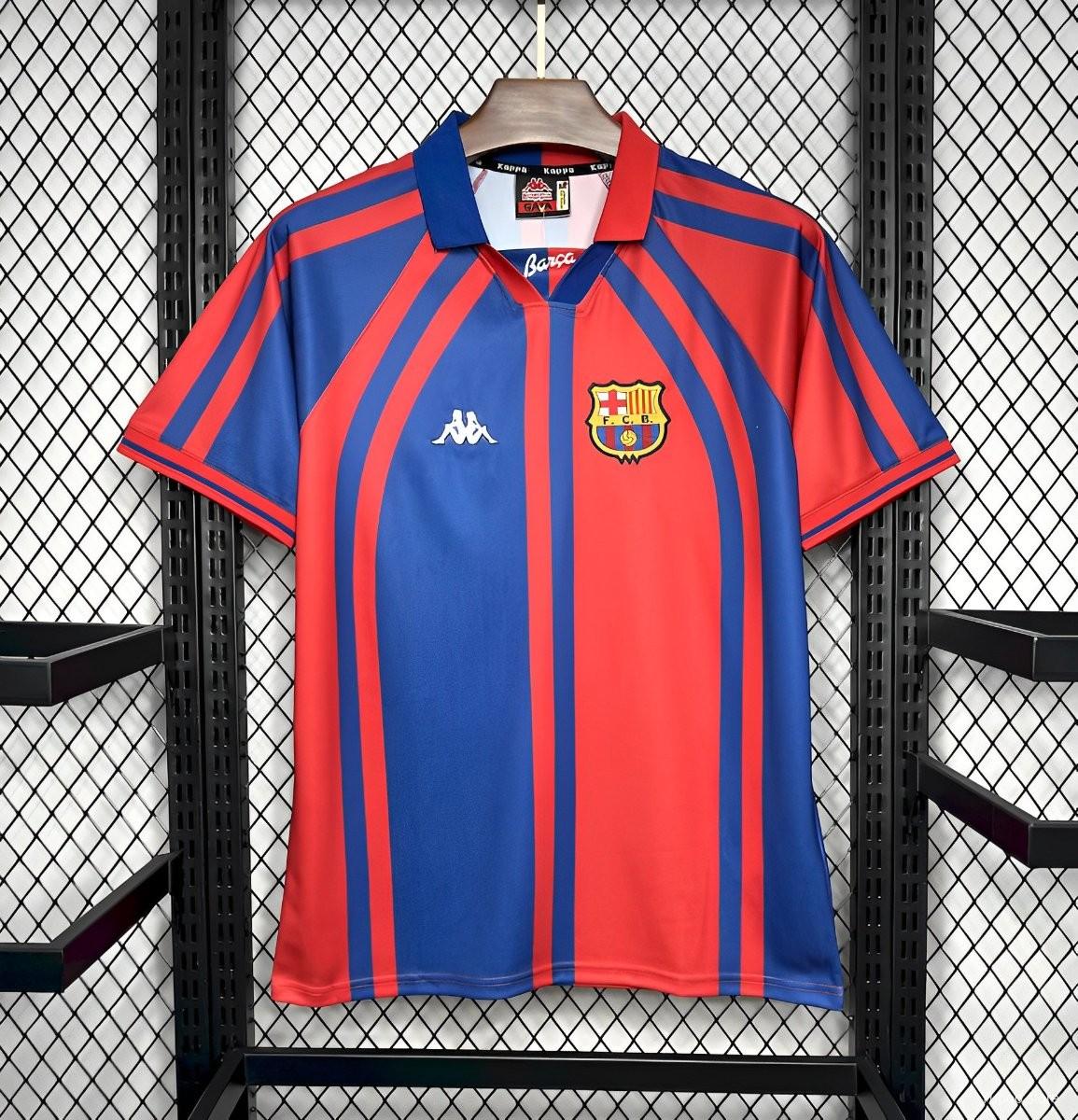 Retro 97/98 Barcelona Home Jersey 1:1 Thai Quality