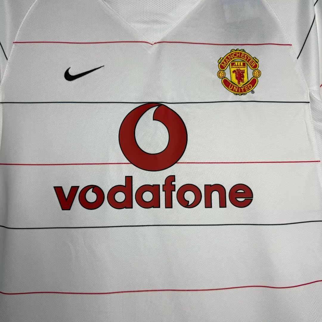 2003-05 Retro Manchester United Away Football Jersey 1:1 Thai Quality