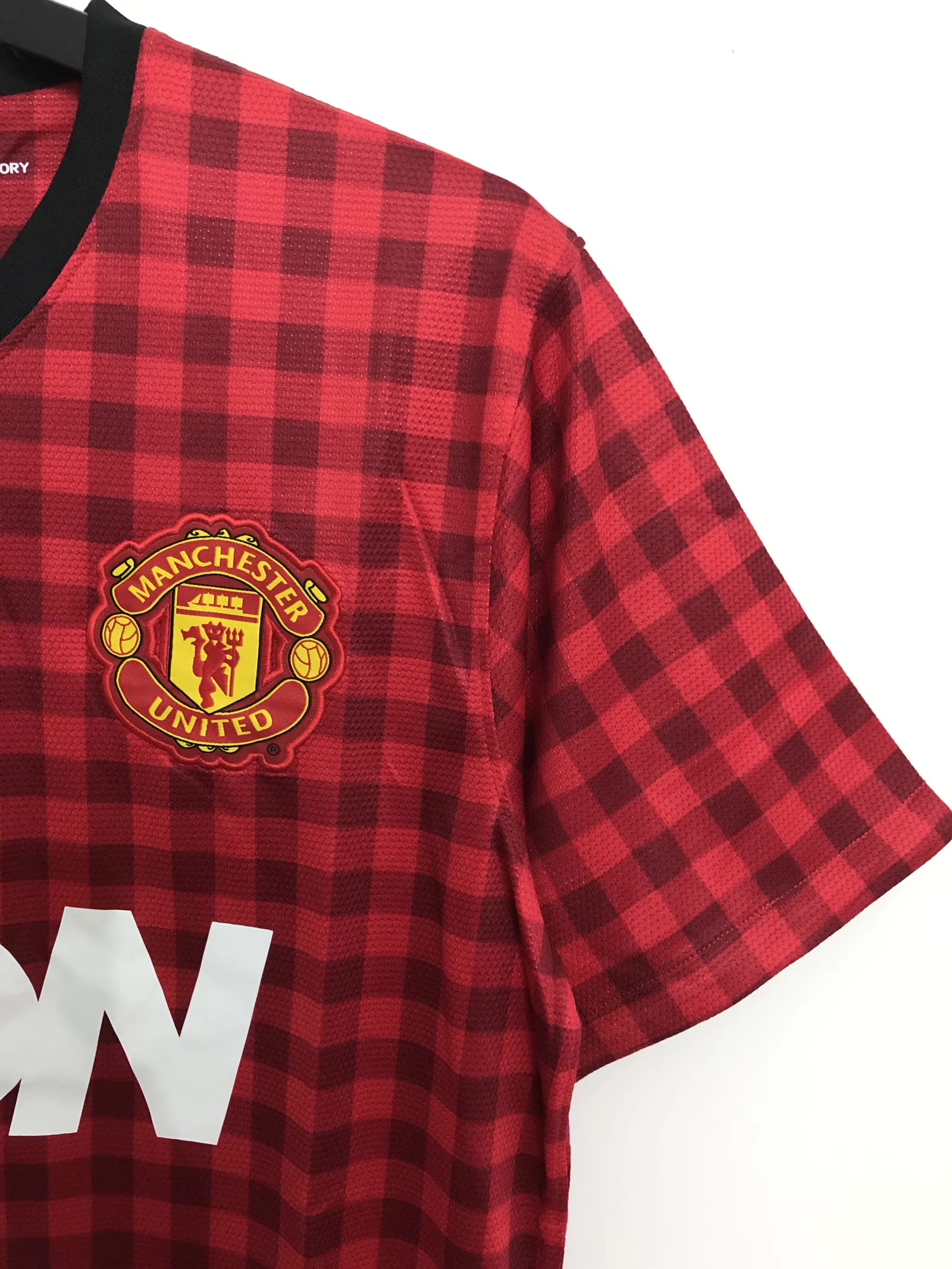 12/13 Retro Manchester United Home Football Jersey 1:1 Thai Quality