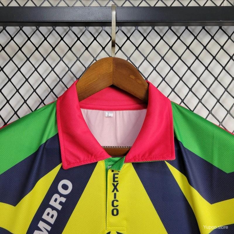 1994 Retro Mexico Away Goalkeeper Jersey