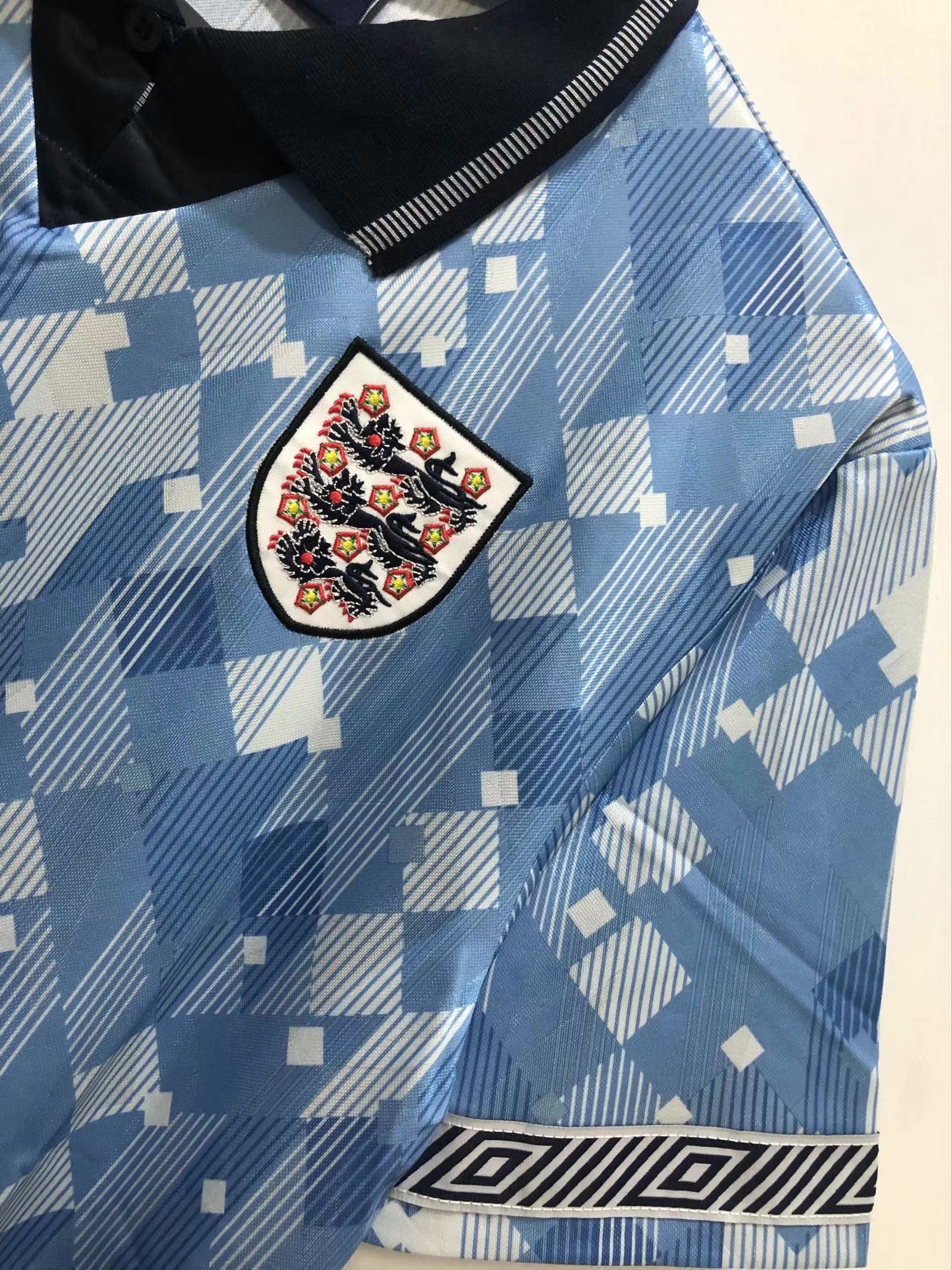 1990 Retro England Second Away Football Jersey 1:1 Thai Quality