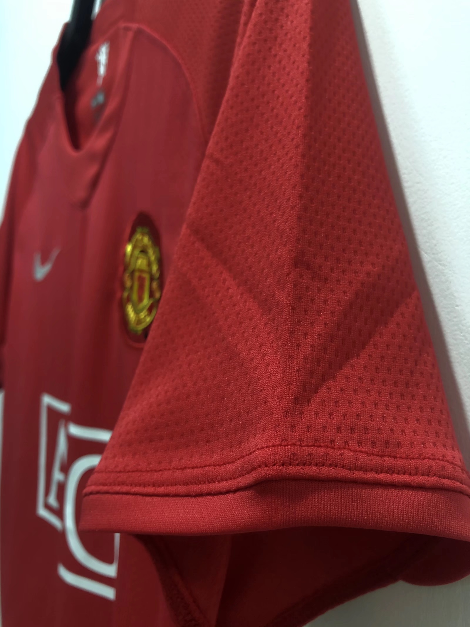 07/08 Retro Manchester United Home League Edition Football Jersey 1:1 Thai Quality