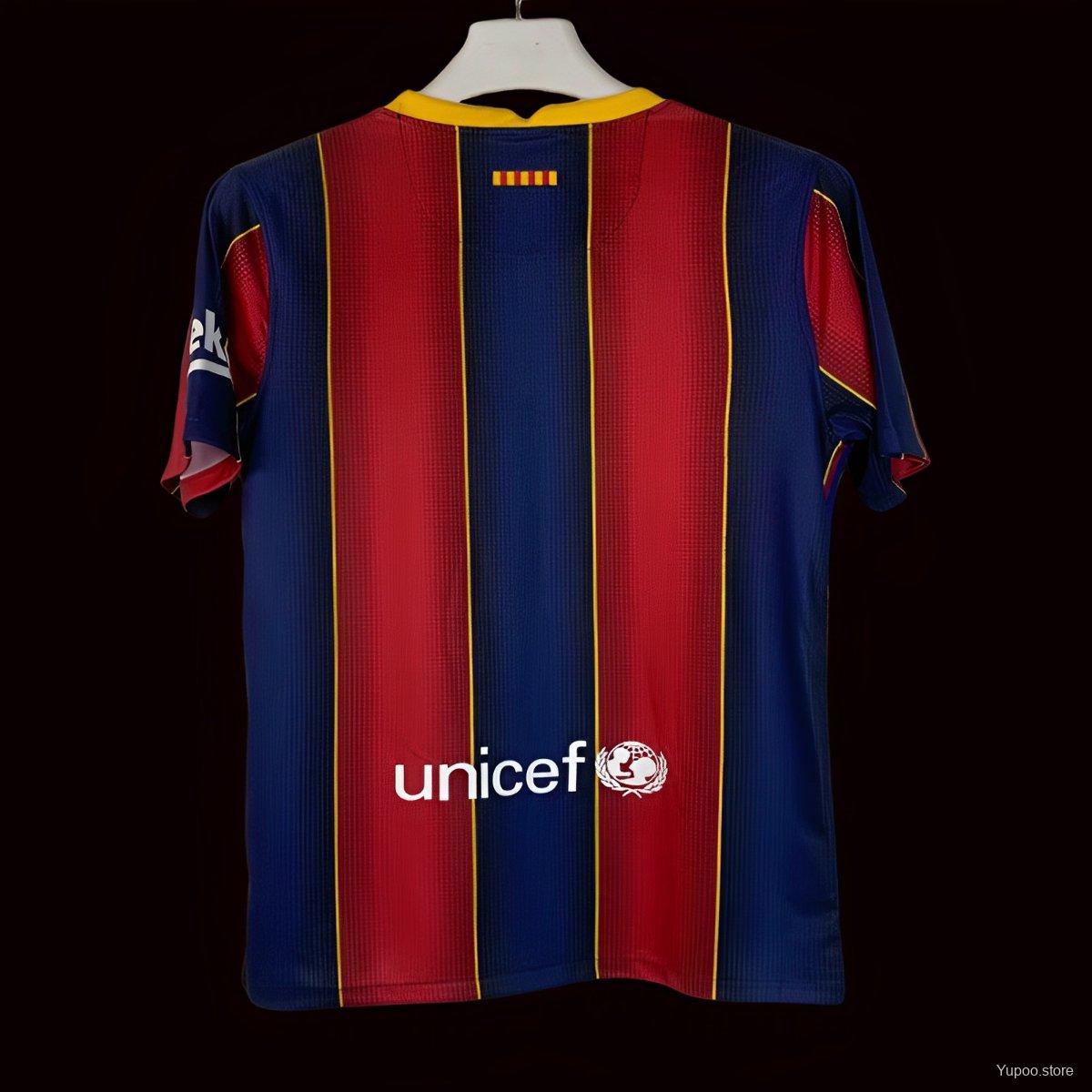 Retro 21/22 Barcelona Home Jersey 1:1 Thai Quality